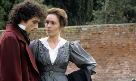 Walls of disapproval … Rufus Sewell as Will Ladislaw and Juliet Aubrey as Dorothea in the 1993 television version.
