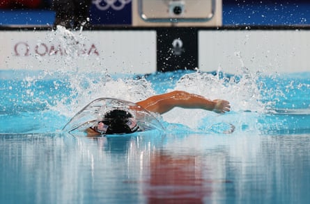 Katie Ledecky of the United States during the women’s 800m freestyle final.