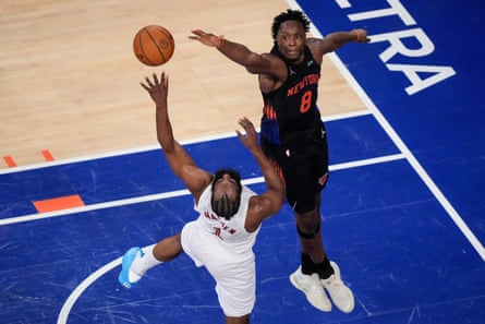 Og Anunoby’s defensive skills will be put to the test against the Spurs.