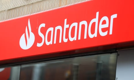 Santander logo signage