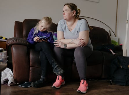 Mum Carol and her children are in one of 422,000 households impacted by the two child limit policy.