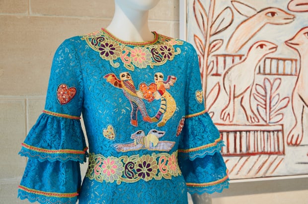 A Gorman outfit on display at the Heide Museum of Modern Art