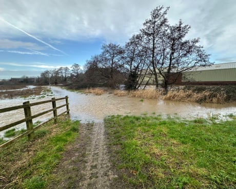Country diary: A dramatic day in the grip of Storm Chandra | Sara Hudston