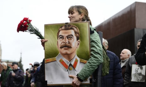 A celebration of Stalin’s birthday, Moscow 2015.