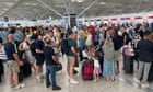 ‘Bedlam’ in UK as planes and trains disrupted by global IT outage ‘Bedlam’ in UK as planes and trains disrupted by global IT outage