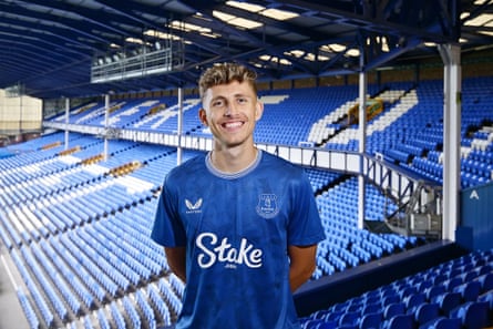 The winger Jesper Lindstrøm, signed on loan from Napoli
