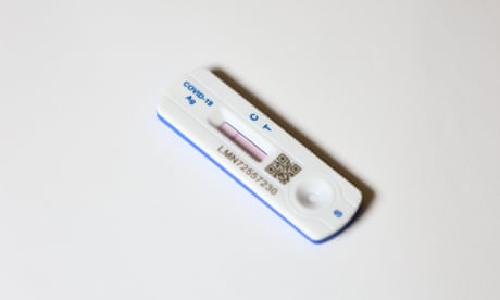 Lateral flow test negative result