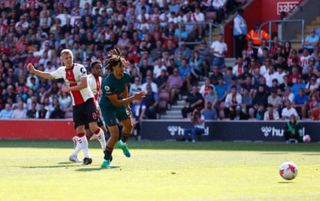James Ward-Prowse pulls one back for Southampton.
