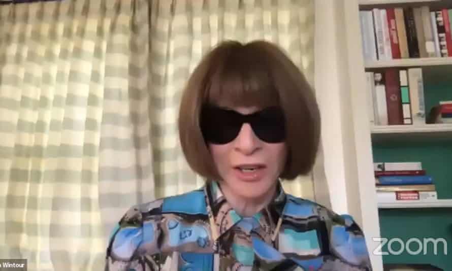 Why We Re Obsessed With Zoom Backdrops From Anna Wintour To Meryl Streep Fashion The Guardian Why We Re Obsessed With Zoom Backdrops From Anna Wintour To Meryl Streep Fashion The Guardian