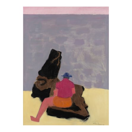 Milton Avery - Figure on the Jetty