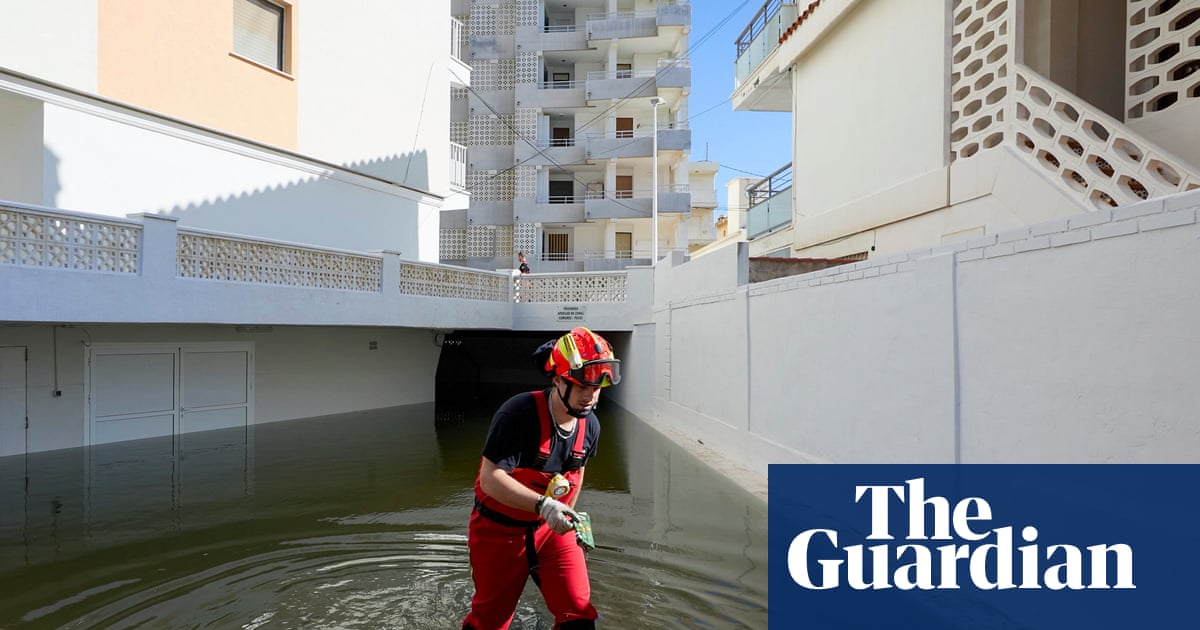 Severe flooding in eastern Spain, while UK hit by first named storm of winter