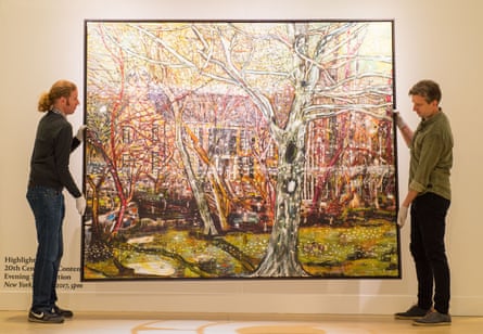 Peter Doig’s 1991 work Rosedale