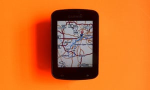 Garmin Edge 820 review map