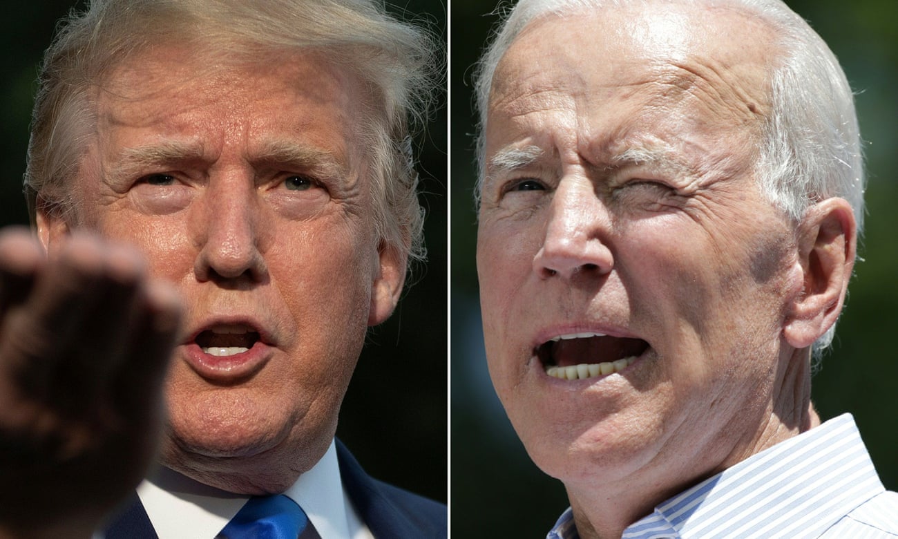 A poll this month showed Donald Trump trailing Joe Biden 55%-40% among registered voters as ratings for his handling of the coronavirus crisis have plummeted.