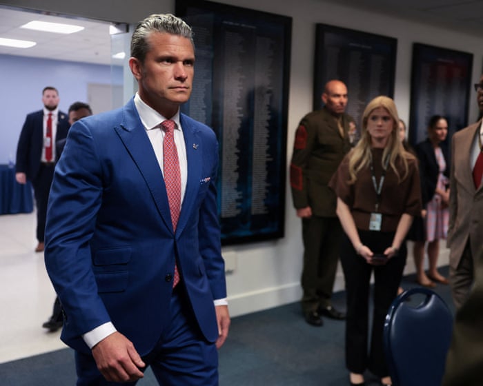 Pentagon plays down report of Hegseth regularly overruling military advice