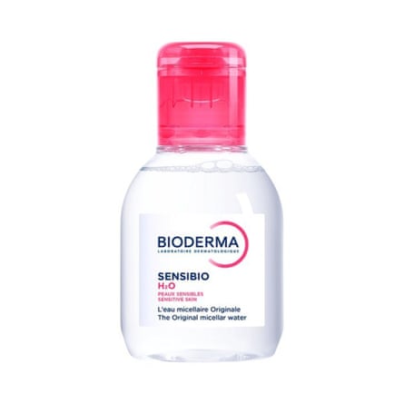 A bottle of Bioderma Sensibio Micellar Water for Sensitive Skin
