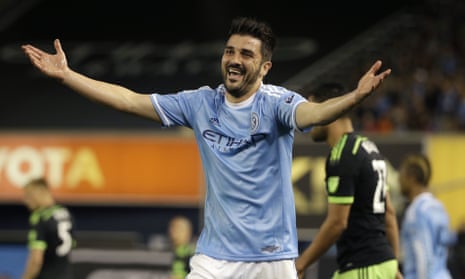 David Villa has scored 41 goals in his two years in New York.