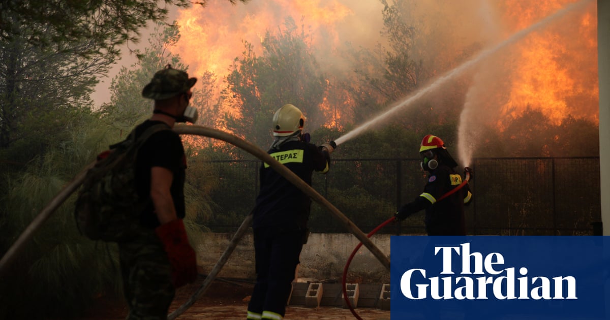 Greece faces hottest July weekend in 50 years, forecaster says, as scores of wildfires rage