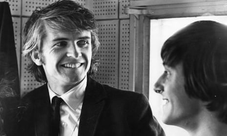 Ronan O’Rahilly, left, with the Radio Caroline DJ Tony Prince in 1967.