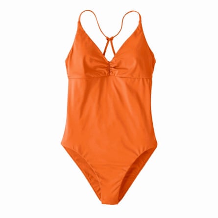 Orange swimsuit
