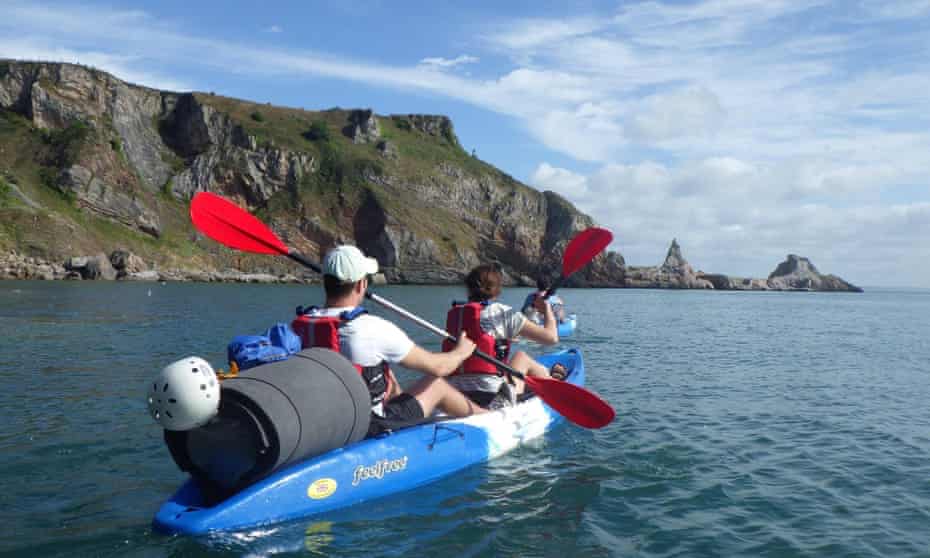 Sea Kayaking and Wild Camping in South Devon with Reach Outdoors