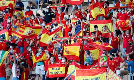 Happy Spanish fans.