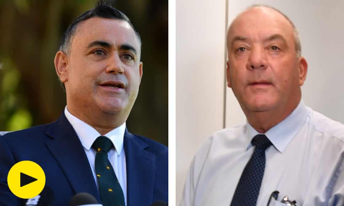 Daryl Maguire 'bit of a pain in the arse', John Barilaro agrees in Berejiklian Icac inquiry – video