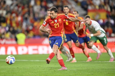 Mikel Oyarzabal strikes from the penalty spot