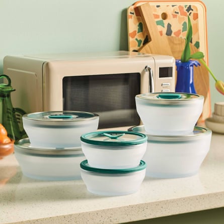 Anyday 12-Piece Glass Round Dish Set