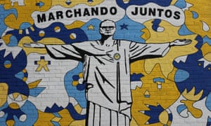 A tribute to Marcelo Bielsa near Elland Road, where Leeds host Manchester City on Saturday.