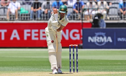 Mitchell Starc leads the rearguard as Australia set out to chase down India’s modest first-innings target in Perth