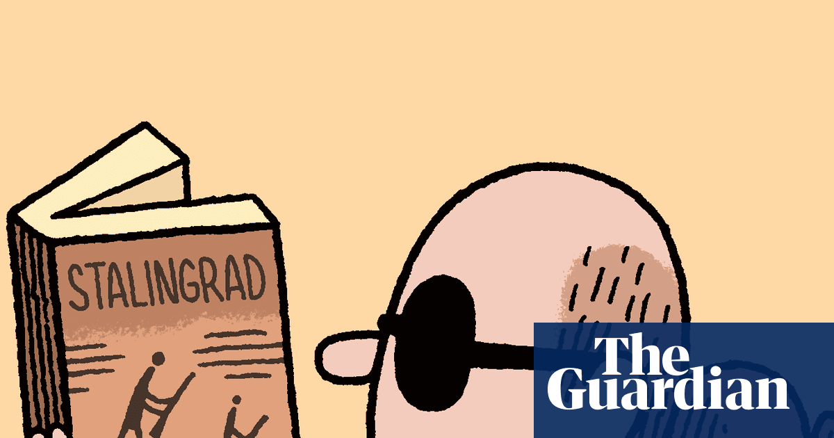 Tom Gauld on the military history dad’s holiday reading – cartoon