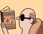 Tom Gauld on the military history dad’s holiday reading – cartoon