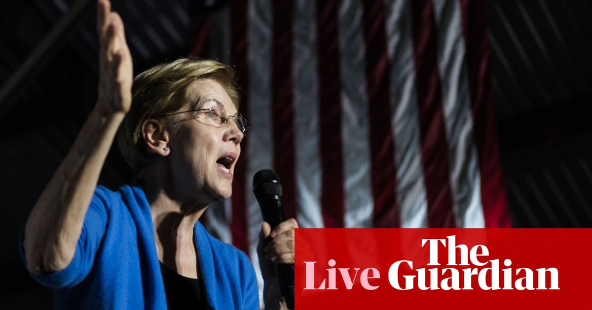 Pressure on Elizabeth Warren after Bloomberg drops out of Democrat race - live updates