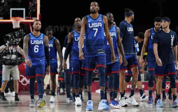 Us Men S Basketball Team Lose At Olympics For First Time Since 2004 Tokyo Olympic Games 2020 The Guardian Detroit Holiday Basketball 2022