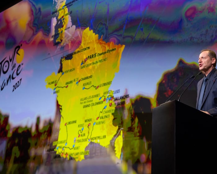 Tour de France 2027 routes revealed with British stages, time-trials and a volcano