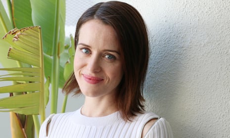 ER indoors … Claire Foy. 