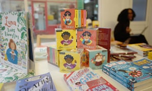 We’ve had a lot of kids coming in saying, ‘Mum this is me, this is me.’ … a display in #ReadTheOnePerCent bookshop.