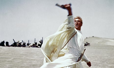 Peter O’Toole in the 1962 film Lawrence of Arabia.