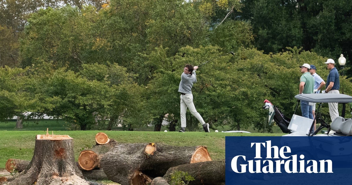 Judge orders Trump administration to halt work on historic DC golf course