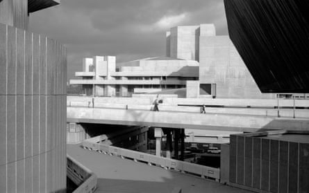 The upper Ground of the South Bank, circa the opening of the National Theatre in 1967.
