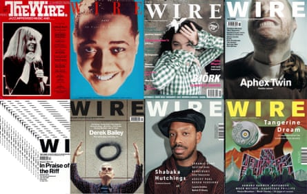 Covers of the Wire from across its 40-year history.