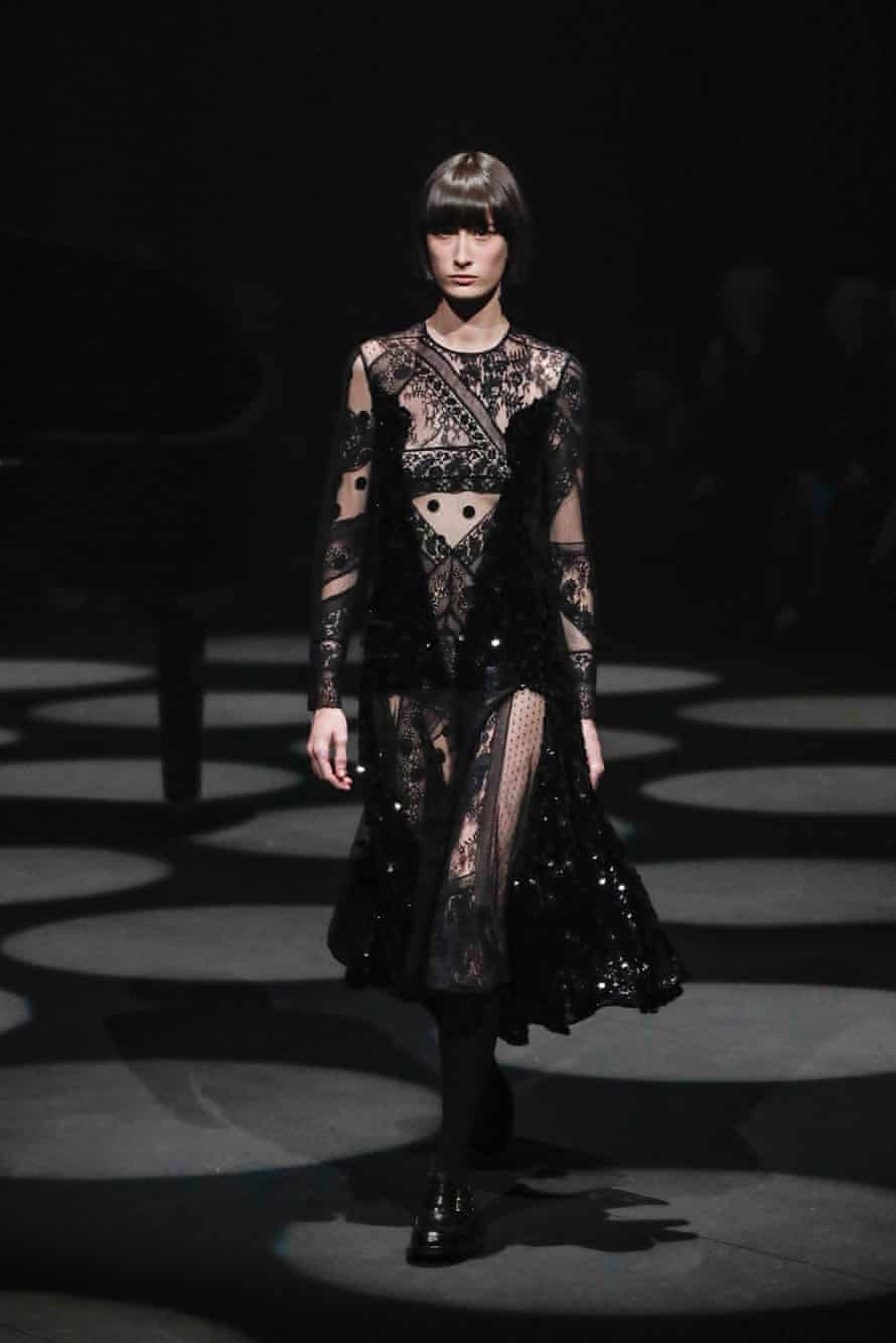 ‘A Cabaret kind of sexiness’ at the Erdem show.