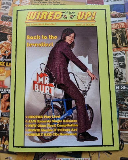 Jon Marsh’s Glam rock fanzine Wired Up!