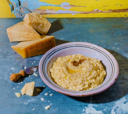 Cheddar Cheese Risotto, Nigella's Recipes