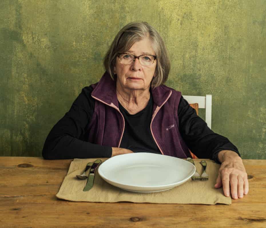 Author and journalist Barbara Ehrenreich at her home in Alexandria, Virginia on 2 March.