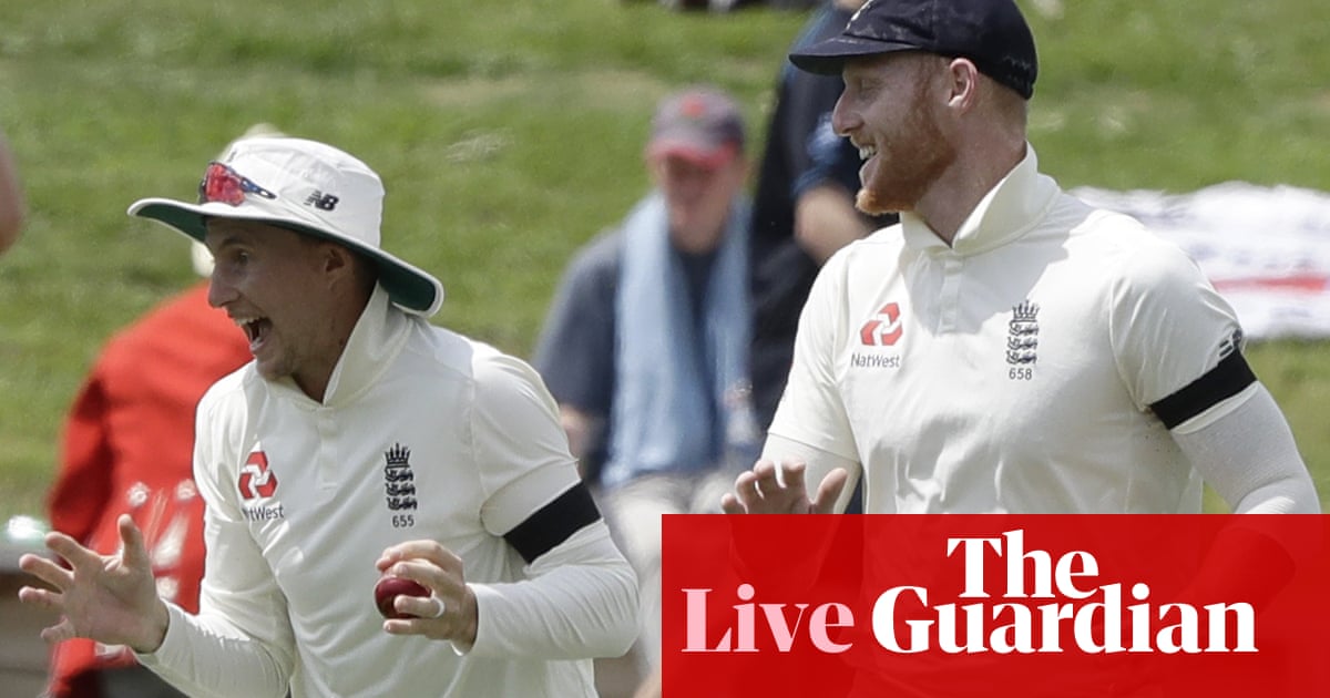 New Zealand v England: second Test, day one – live!