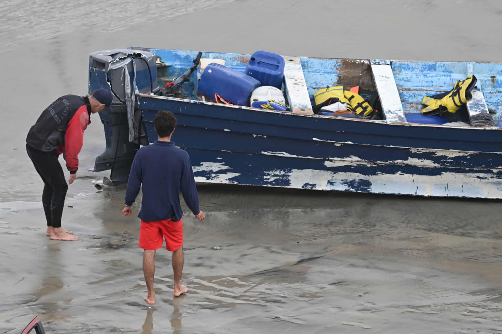 Boat crash off San Diego