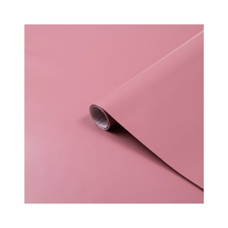 D-C-Fix Matt Ash Rose Pink Vinyl Self-adhesive film (L)2m (W)450mm Sold & shipped by B&Q