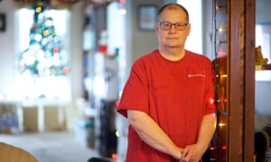 Jeff Fox, 58, a cancer survivor, and retired furniture salesman, at his residence on 13 December 2017 in Pen Argyl, Pennsylvania.